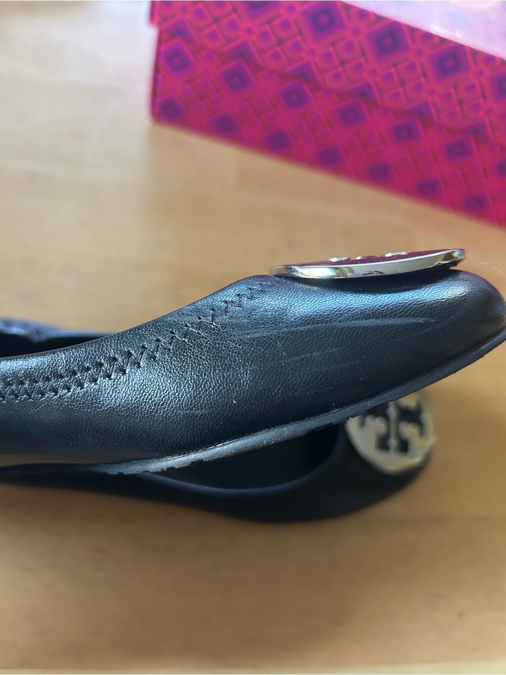 Tory Burch Classic Reva Ballet Flat - Picture 5 of 16